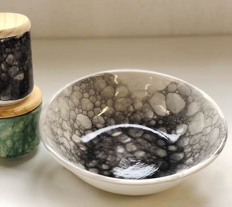 Resultado turorial bubbles cerámica