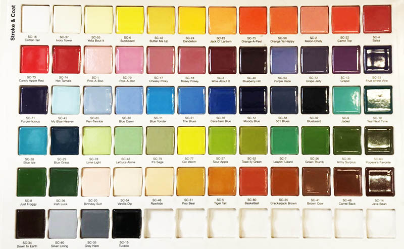 colores stroke & coat tutorial bubble glaze