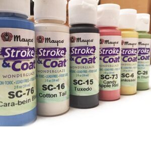 stroke & coat bote iniciación 59 ml. 5 colores