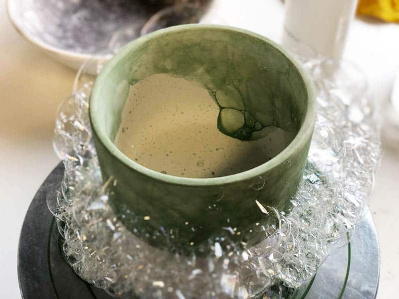 bubble glaze, decorando cerámica con esmaltes de burbujas