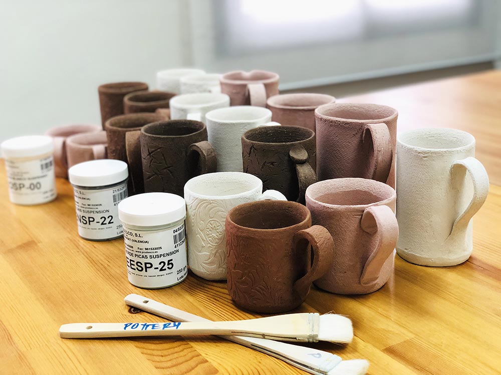 esmaltar tazas ceramica