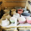 horno con tripodes_material de carga horno ceramico